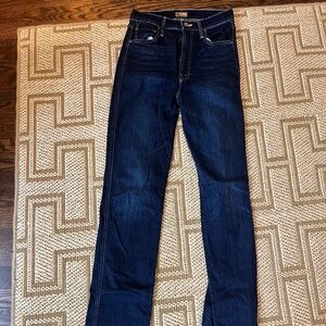 Mother jeans high waisted rider skimp